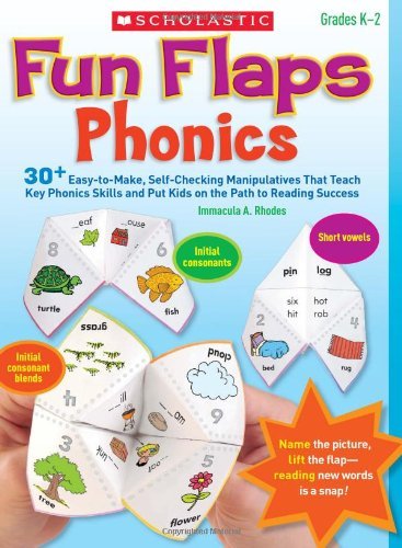 Cover for Immacula Rhodes · Fun Flaps: Phonics: 30 Easy-to-make, Self-checking Manipulatives That Teach Key Phonics Skills and Put Kids on the Path to Reading Success (Paperback Book) (2011)