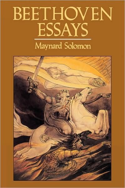 Cover for Maynard Solomon · Beethoven Essays (Paperback Book) [New edition] (1990)