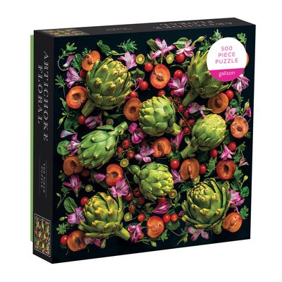 Artichoke Floral 500 Piece Puzzle - Sarah McMenemy - Board game - Galison - 9780735357792 - February 11, 2019