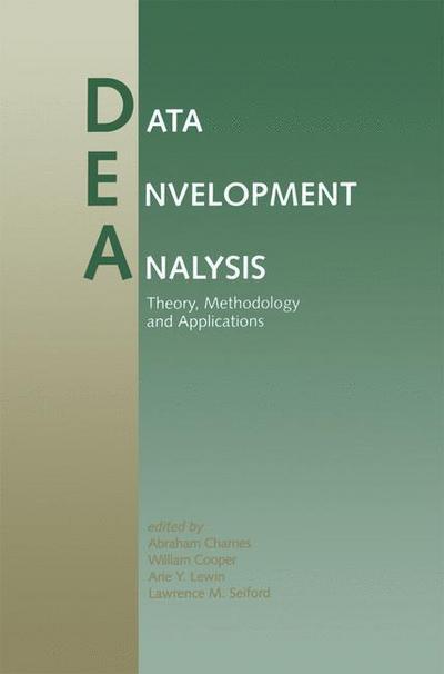 Cover for W W Cooper · Data Envelopment Analysis: Theory, Methodology, and Applications (Hardcover bog) [1994 edition] (1995)