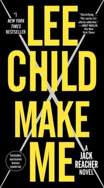 Cover for Lee Child · Make Me (Book) (2016)