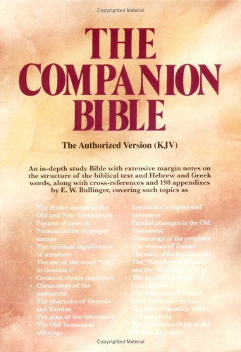 The Companion Bible (Burgundy Bonded Leather, Thumb Indexed) - E. W. Bullinger - Books - Kregel Publications - 9780825421792 - February 15, 1993