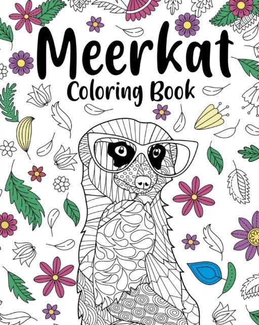 Cover for Paperland · Meerkat Coloring Book (Paperback Book) (2024)