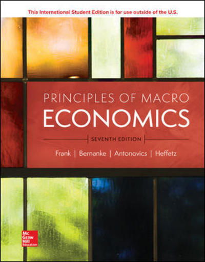 Cover for Robert Frank · ISE Principles of Macroeconomics (Paperback Book) (2018)