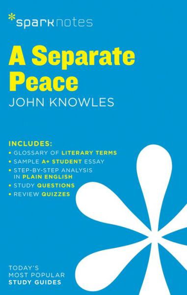 A Separate Peace SparkNotes Literature Guide - SparkNotes Literature Guide Series - SparkNotes - Books - Spark - 9781411469792 - February 4, 2014