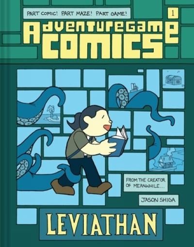 Cover for Jason Shiga · Adventuregame Comics: Leviathan (Book 1) - Adventuregame Comics (Hardcover Book) (2022)