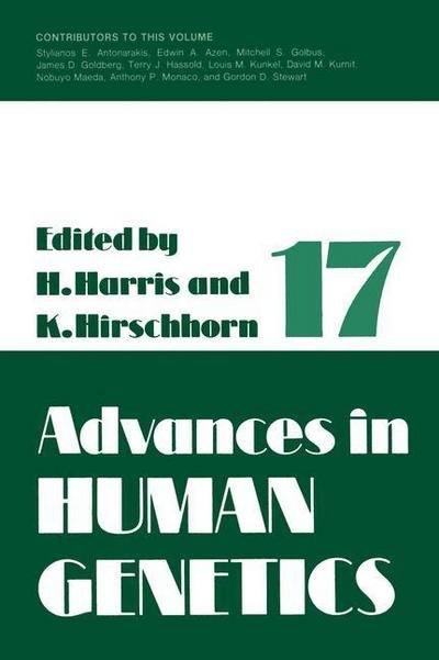 Cover for Harry Harris · Advances in Human Genetics 1: Volume 17 - Advances in Human Genetics (Paperback Book) [Softcover reprint of the original 1st ed. 1988 edition] (2011)