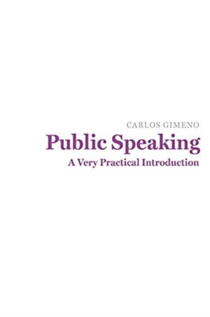 Cover for Carlos Gimeno · Public Speaking (Paperback Book) (2020)