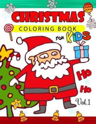 Cover for Red Hat Art · Christmas coloring Books for Kids Vol.1 (Paperback Book) (2016)