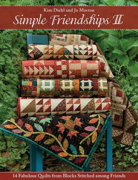 Cover for Kim Diehl · Simple Friendships II: 14 Fabulous Quilts from Blocks Stitched Among Friends (Paperback Book) (2019)