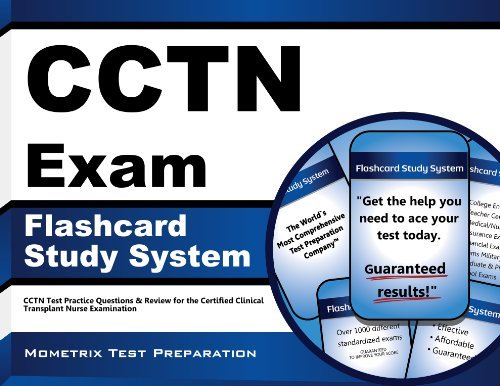 Cover for Cctn Exam Secrets Test Prep Team · Cctn Exam Flashcard Study System: Cctn Test Practice Questions &amp; Review for the Certified Clinical Transplant Nurse Examination (Cards) (Taschenbuch) [1 Flc Crds edition] (2023)