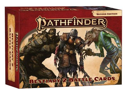 Cover for Paizo Staff · Pathfinder Bestiary 2 Battle Cards (P2) (GAME) (2020)