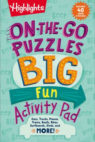 Cover for Highlights · On-the-Go Puzzles Big Fun Activity Pad - Highlights Big Fun Activity Pads (Bok) (2022)
