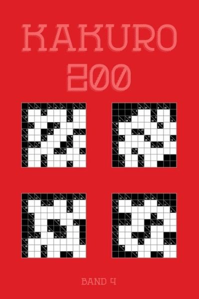 Cover for Tewebook Kakuro · Kakuro 200 Band 4 (Pocketbok) (2019)