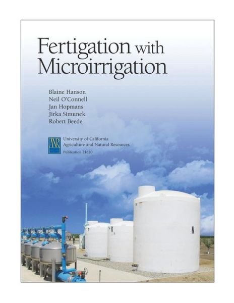 Cover for Blaine Hanson · Fertigation with Microirrigation (Pocketbok) (2006)
