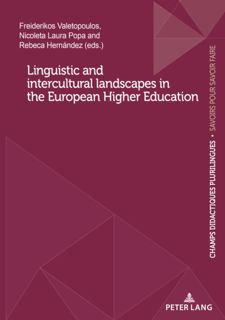Cover for Linguistic and intercultural landscapes in the European Higher Education : 23 (Paperback Book) [New ed edition] (2025)