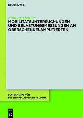 Cover for Oehler · Mobilitätsuntersuchungen und Bel (Book) (2015)