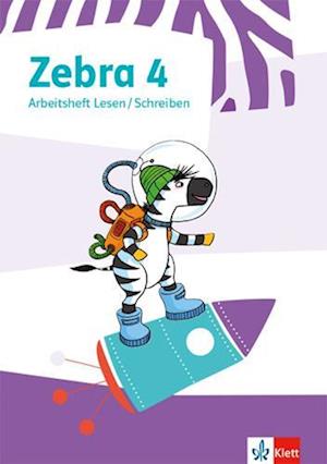Cover for Klett Ernst /Schulbuch · Zebra 4. Heft Lesen / Schreiben ausleihfÃ¤hig (Paperback Book) (2020)