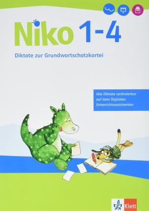 Cover for Klett Ernst /Schulbuch · Niko Sprachbuch 1-4. Diktate zur Grundwortschatzkartei Klasse 1 (Løsblad) (2022)