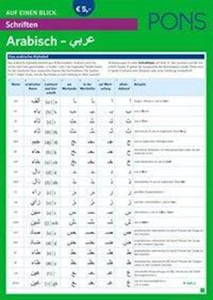 Cover for Pons GmbH · PONS Schriften auf einen Blick Arabisch (Book) (2016)