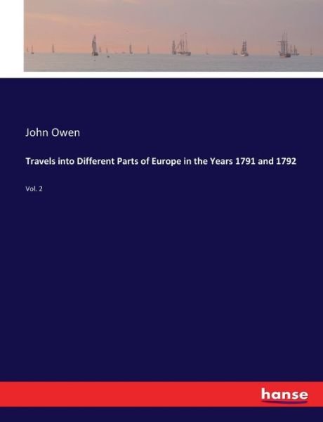 Travels into Different Parts of Eu - Owen - Libros -  - 9783337345792 - 19 de octubre de 2017