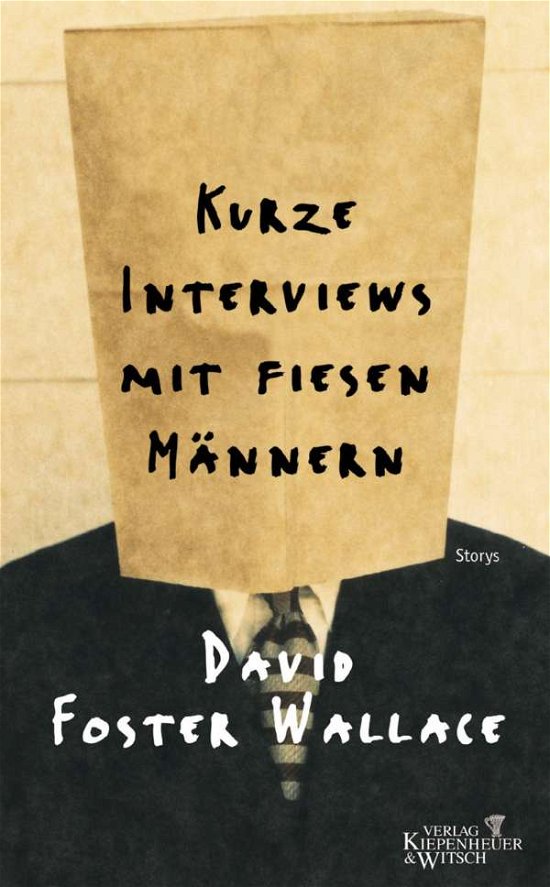 Cover for David Foster Wallace · Kurze Interviews mit fiesen Männern (Hardcover Book) (2002)