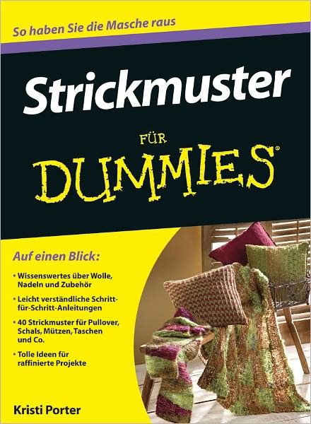Cover for Porter · Strickmuster für Dummies (Book) (2011)