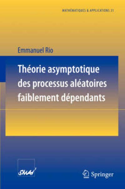 Cover for Rio · Theorie Asympototique (Paperback Book) [French, 2000 edition] (1999)