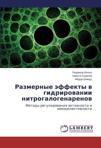 Cover for Fedor Shmidt · Razmernye Effekty V Gidrirovanii Nitrogalogenarenov: Metody Regulirovaniya Aktivnosti I Khemoselektivnosti (Pocketbok) [Russian edition] (2014)