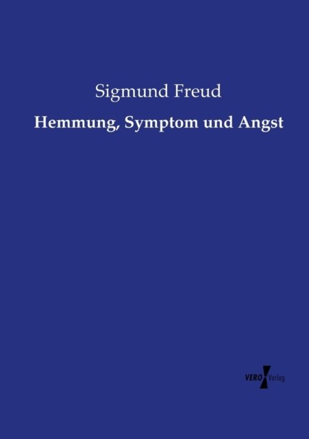 Cover for Sigmund Freud · Hemmung, Symptom Und Angst (Taschenbuch) [German edition] (2019)