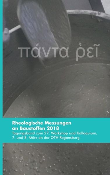 Cover for Greim · Rheologische Messungen an Baustof (Bok) (2018)