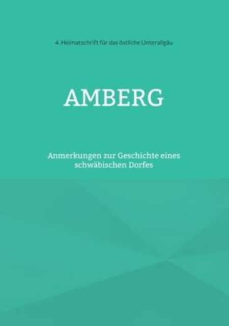 Cover for Alois Epple · Amberg (Pocketbok) (2022)