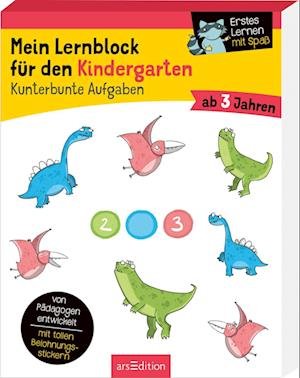 Cover for Hannah Lang · Mein Lernblock für den Kindergarten  Kunterbunte Aufgaben (Book) (2022)