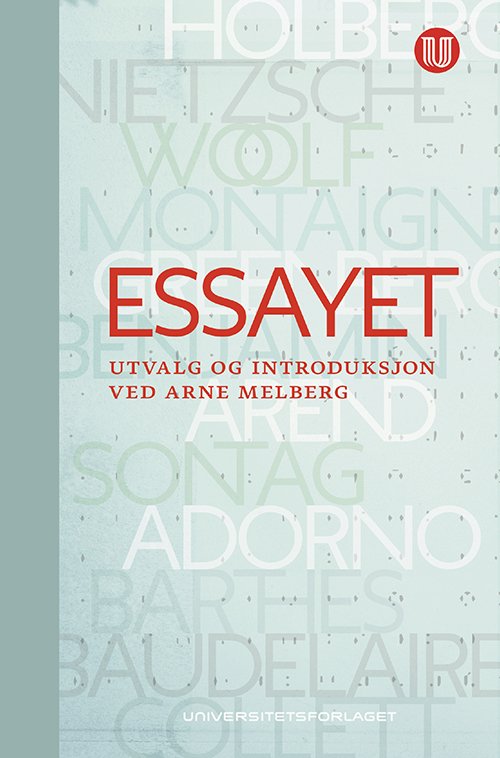 Cover for Arne Melberg · Essayet : sjanger, historikk, tekster (Bound Book) (2013)