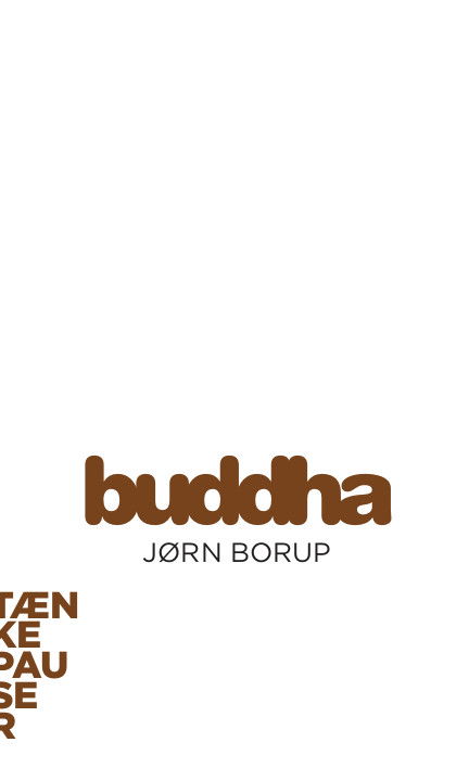 Cover for Jørn Borup · Tænkepauser 85: Buddha (Sewn Spine Book) [1. Painos] (2021)