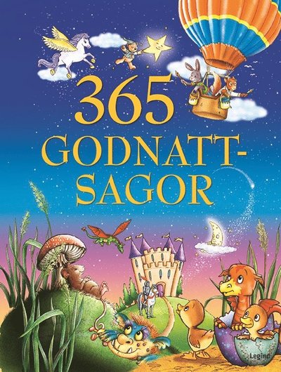 Cover for 365 godnattsagor (Hardcover Book) (2022)