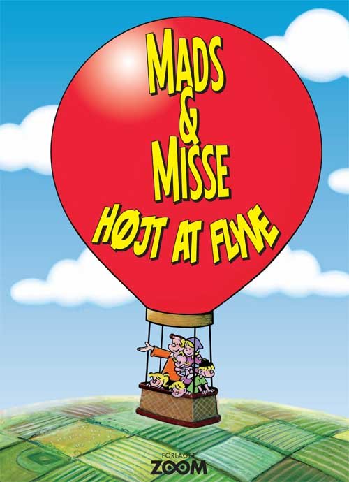 Cover for Mort Walker · Mads &amp; Misse: Mads &amp; Misse: Højt at flyve (Bound Book) [1º edição] [Indbundet] (2014)