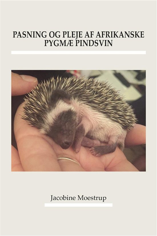 Cover for Jacobine Moestrup · Pasning og pleje af afrikanske pygmæ pindsvin (Sewn Spine Book) [1st edition] (2017)