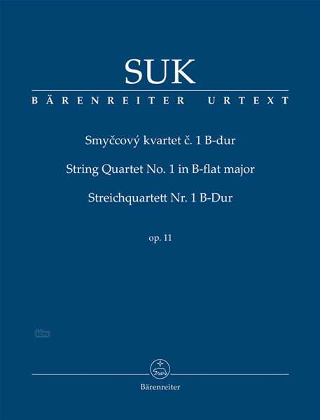 Cover for Suk · Streichquart.1 B-Dur,StPt.TP530 (Book)