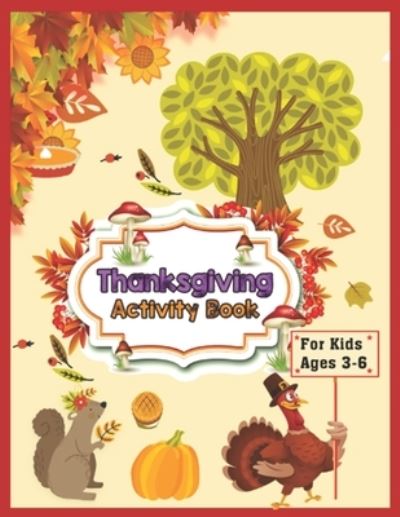 Cover for MIM Press Publication · Thanksgiving Activity Book For Kids (Paperback Book) (2020)