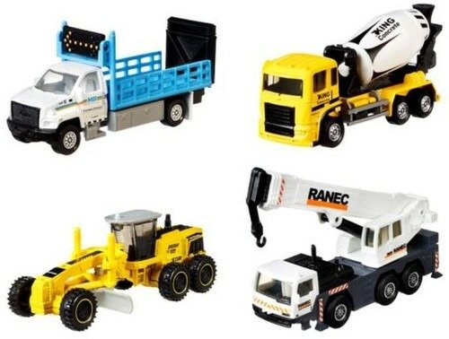 Cover for Matchbox · Matchbox Real Working Rigs 4 Car Bundle (MERCH) (2022)