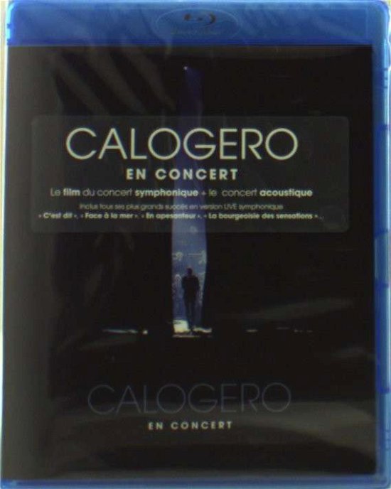 Cover for Calogero · En Concert (Blu-ray) (2011)