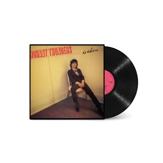 Cover for Johnny Thunders · So Alone (45th Anniversary Edition) (Translucent Ruby Vinyl) (Syeor) (Indies) (LP) [Limited edition] (2023)