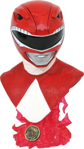 Mighty Morphin Power Rangers L3d Red Ranger 1/2 Sc - Diamond Select - Koopwaar - Diamond Select Toys - 0699788844793 - 26 januari 2022