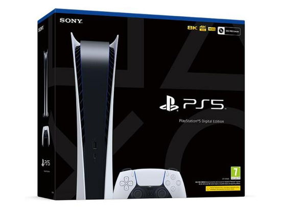 Cover for Ps5 · Sony PlayStation 5 Console  Digital Edition  White EU PS5 (MISC)