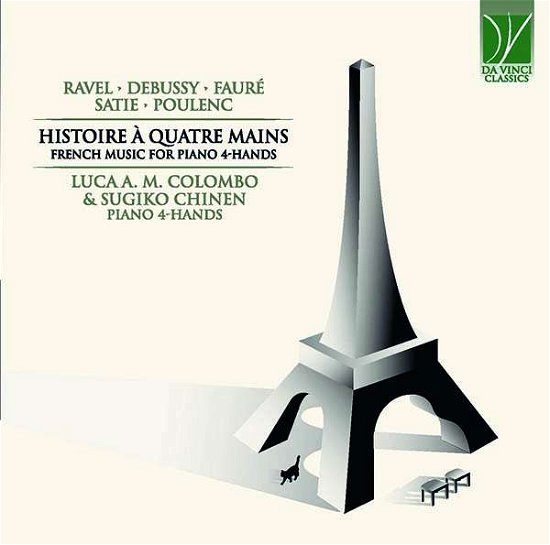 Cover for Colombo, Luca A.M./ Sugiko Chinen · Histoire A Quatre Mains (CD) (2021)