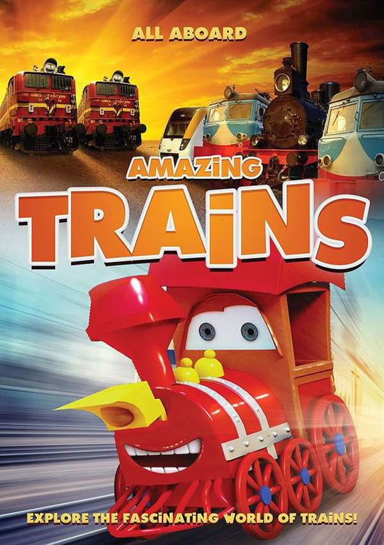 Cover for DVD · Amazing Trains (DVD) (2017)