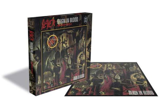 Reign in Blood (500 Piece Jigsaw Puzzle) - Slayer - Jeu de société - ROCK SAW PUZZLES - 0803343228793 - 8 mai 2019