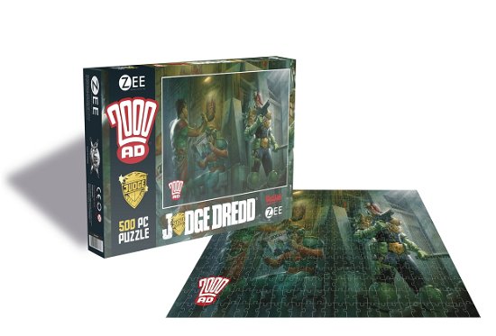 Judge Dredd (500 Piece Jigsaw Puzzle) - 2000ad - Merchandise - Plastic Head - 0803343257793 - 13. mars 2020