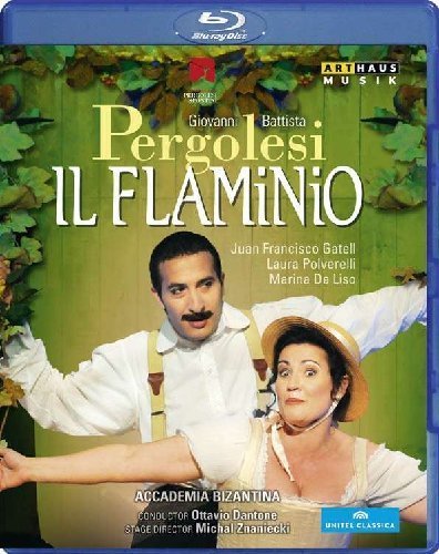 Cover for Pergolesi / Gatell / Znaniecki · Il Flaminio (Blu-ray) (2013)